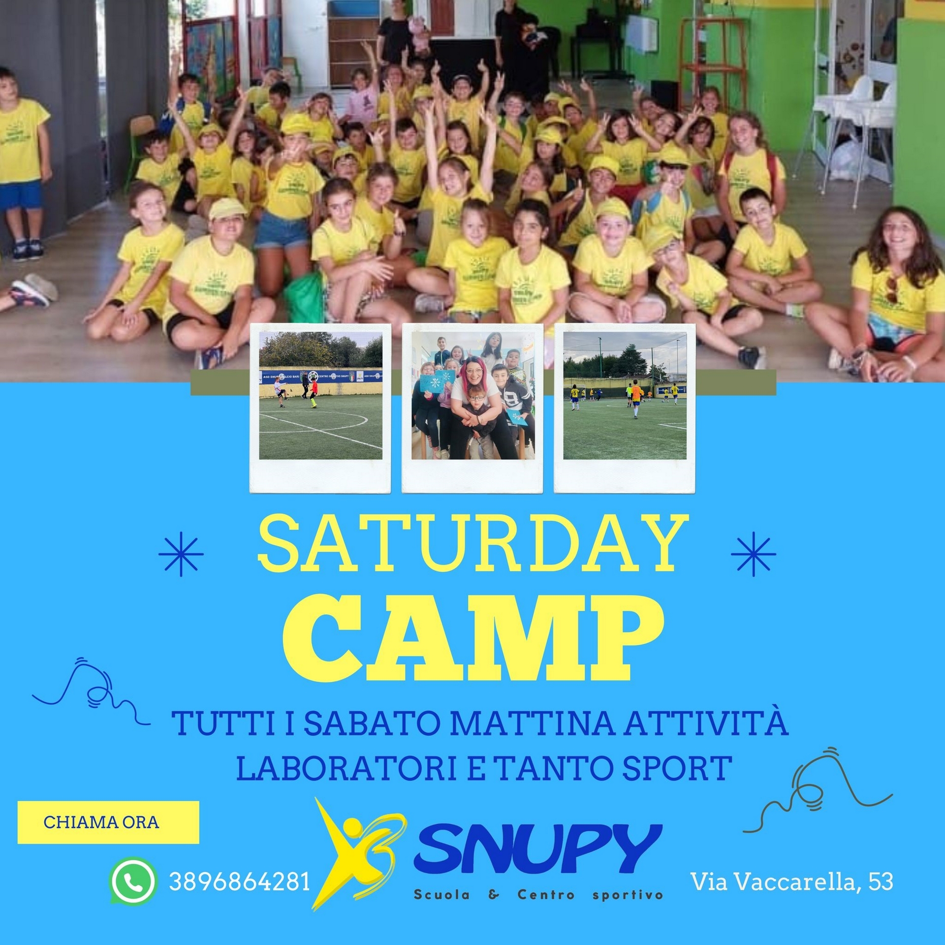 Saturday Camp Snupy Bari - Scuola dell'infanzia e Centro sportivo